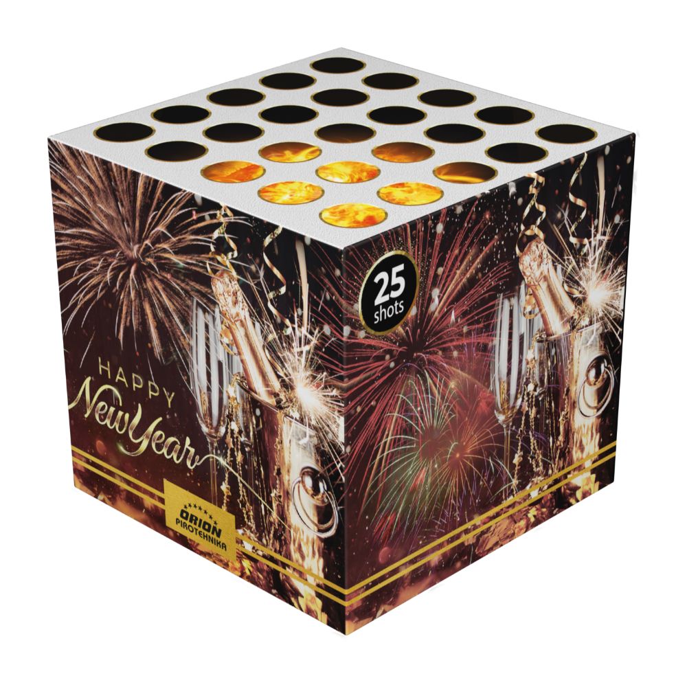 Ognjemetna baterija HAPPY NEW YEAR